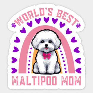 Maltipoo Mom - World's Best Maltipoo Mom Magnet