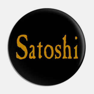 Satoshi Pin