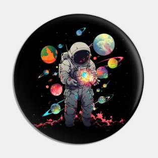 astronaut Pin