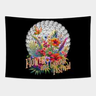 Flower and Garden Festival Orlando Florida Tapestry