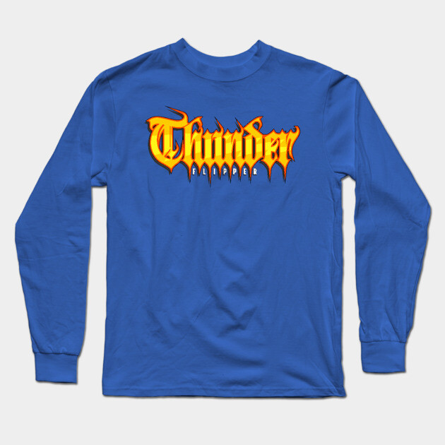 Thunder Flipper Long Sleeve T-Shirt by DRI374