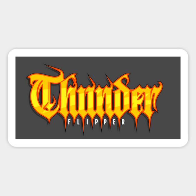 Thunder Flipper Magnet by DRI374