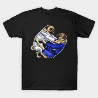 Jiu-Jitsu Pugs T-Shirt