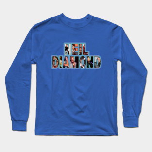 Neil Diamond chronological design Long Sleeve T-Shirt