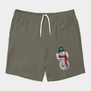 Digital Snowman Shorts