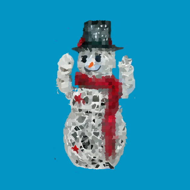 Digital Snowman by DonWillisJrArt