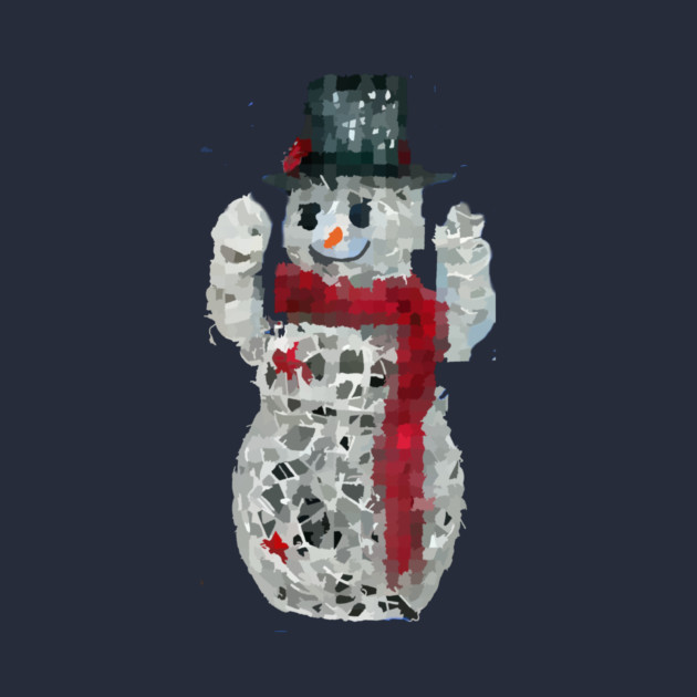 Digital Snowman by DonWillisJrArt