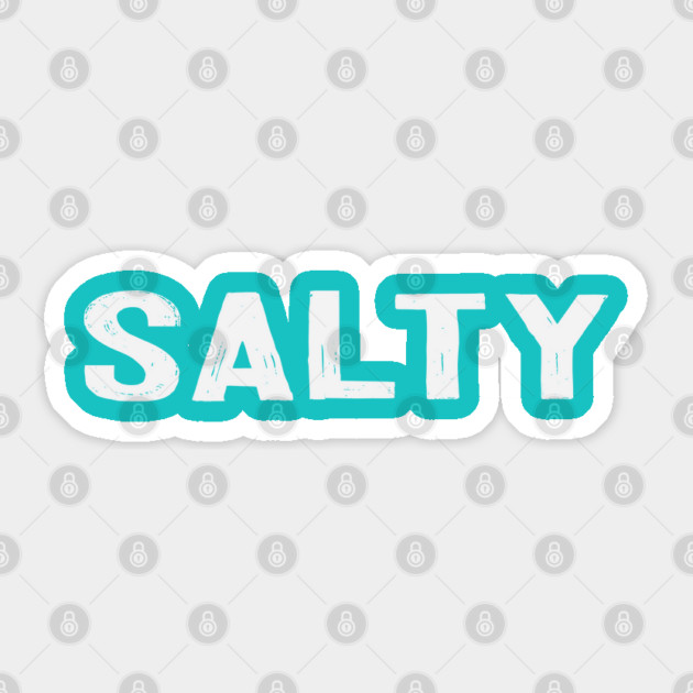 Salty Sticker by Camp Happy Hour