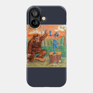 Bigfoot High 5 Phone Case