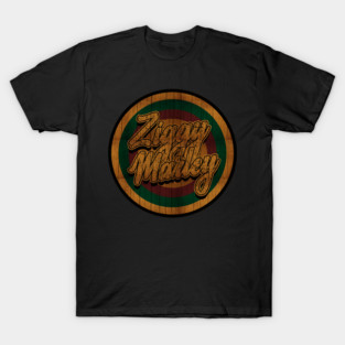Circle Retro Ziggy Marley T-Shirt