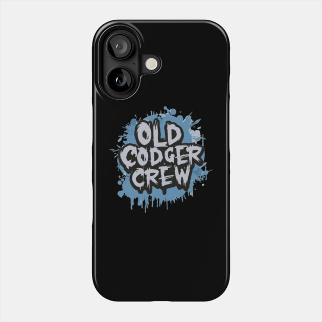 Old Codger Crew Phone Case by DIGITAL MERCH CREATIONS