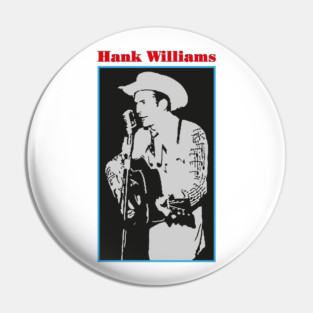 Hank Williams Pin
