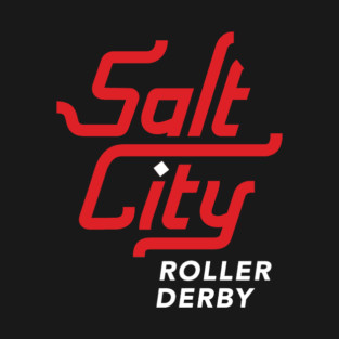 Salt City Roller Derby Logo R/W T-Shirt