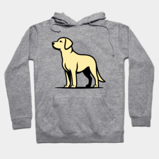 Yellow Labrador Dog Hoodie