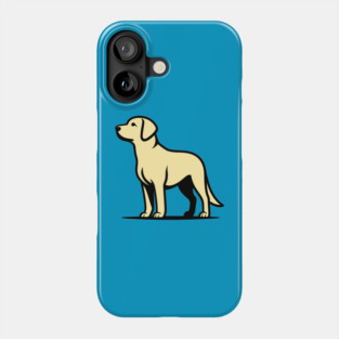 Yellow Labrador Dog Phone Case