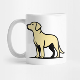 Yellow Labrador Dog Mug