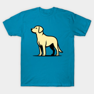Yellow Labrador Dog T-Shirt