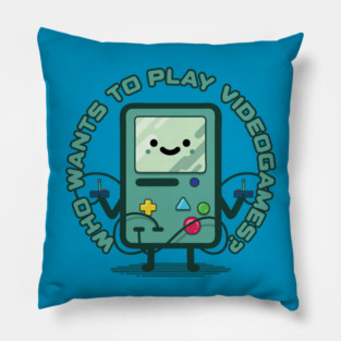 Who Wants to Play Videogames? Pillow