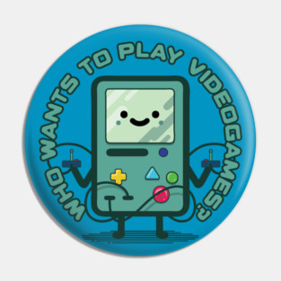 Who Wants to Play Videogames? Pin