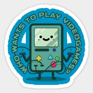 Who Wants to Play Videogames? Sticker