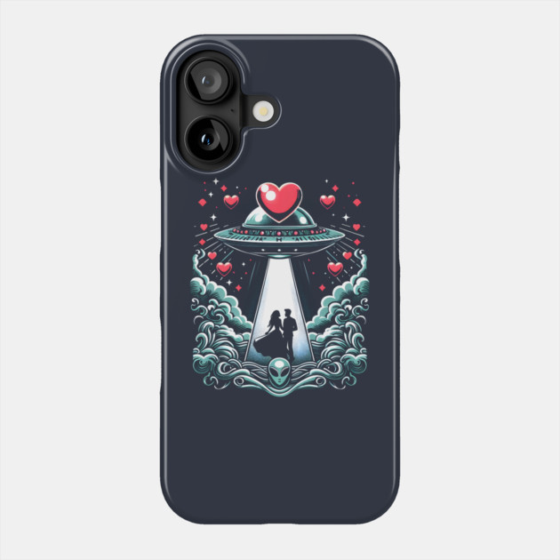 Cosmic Love Connection Phone Case by MakerMind8.2