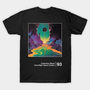 Catherine Wheel - Minimalist Style Graphic Artwork T-Shirt