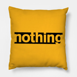 Nothing Records Pillow