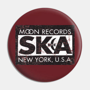 Moon Ska Records Pin