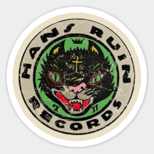 Man's Ruin Records Sticker
