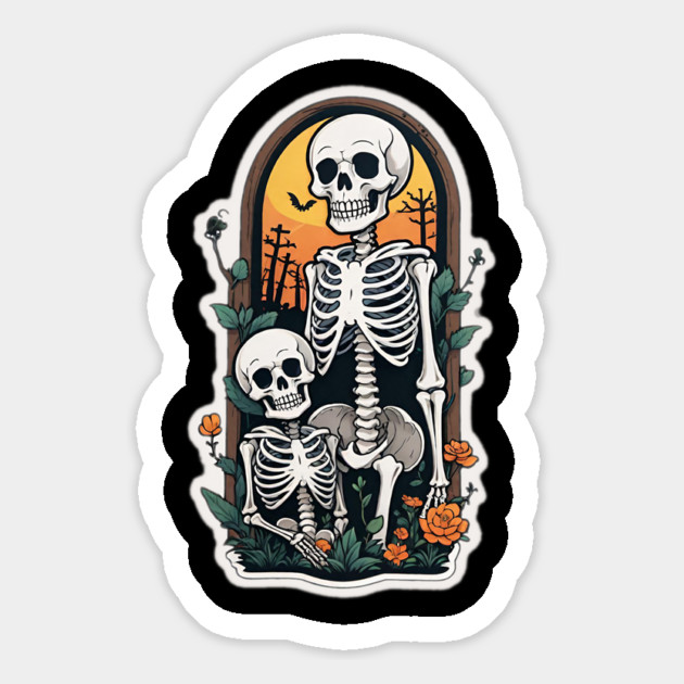 Halloween Family Magnet by Grave Digs