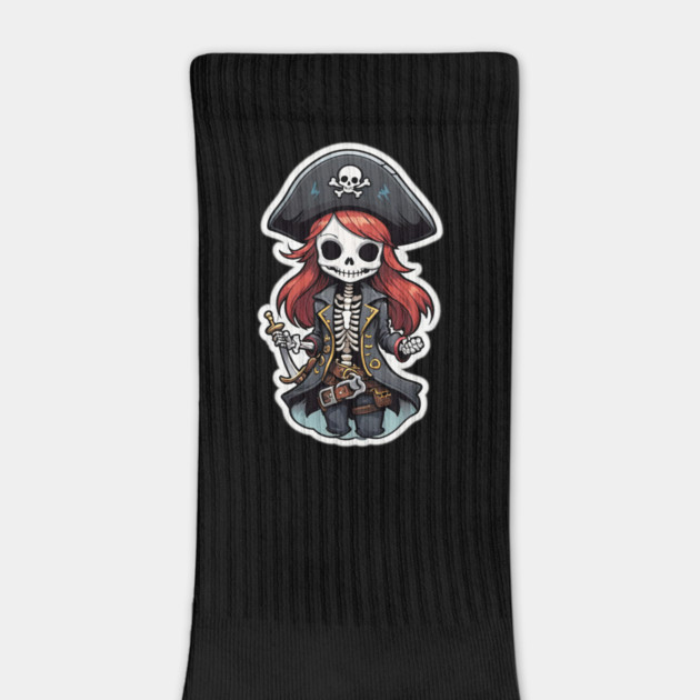 Skeleton Pirate Girl 1 by Grave Digs