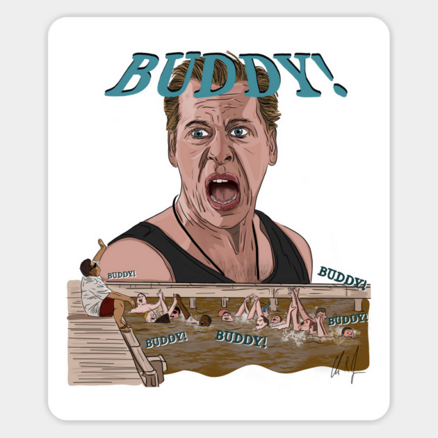 Heavyweights: Buddy System Magnet by 51Deesigns