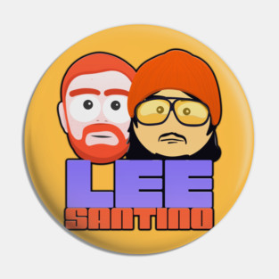 Bobby Lee & Andrew Santino are Best Bad Friends Pin