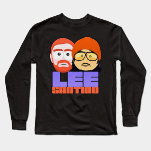 Bobby Lee & Andrew Santino are Best Bad Friends Long Sleeve T-Shirt