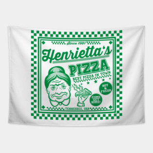 Henrietta's Pizza Tapestry