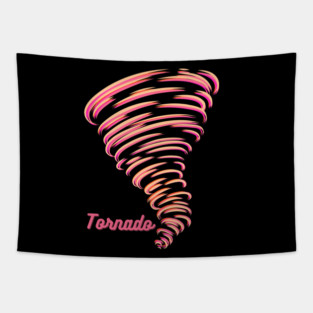 pink tornado Tapestry