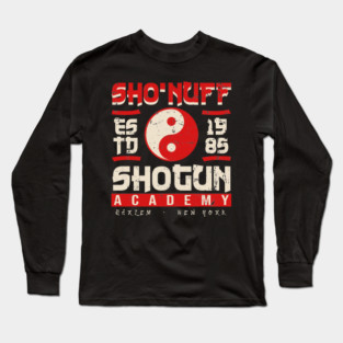 Sho Nuff Kung Fu Academy Long Sleeve T-Shirt