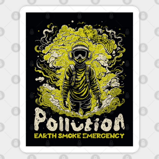 Earth Pollution Emergency Sticker by HolidayBug
