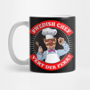 Vert der ferk -Swedish Chef Mug