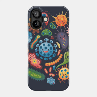 Bacterian World Phone Case
