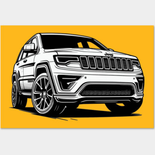 Jeep Grand Cherokee Posters and Art