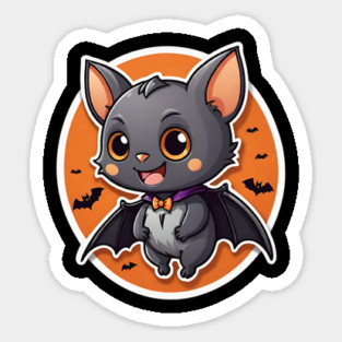 Cute Halloween Bat Magnet