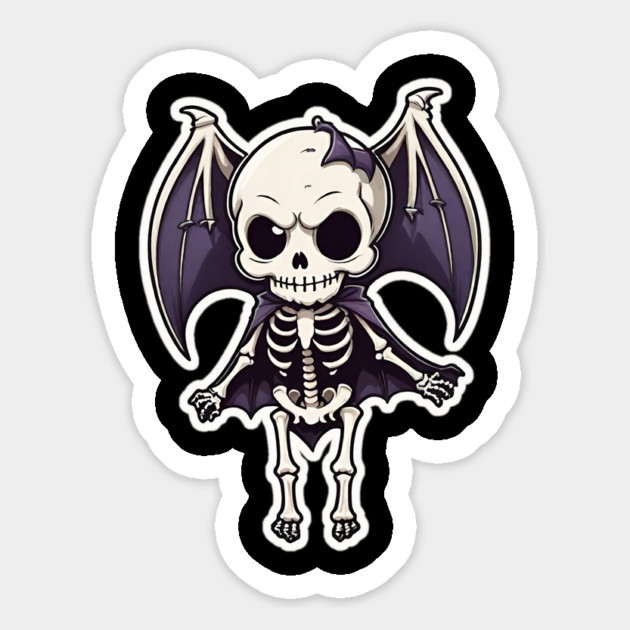 Skeleton Vampire Magnet by Grave Digs
