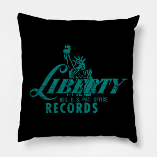 Liberty Records Pillow