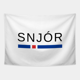 Snjór Iceland Tapestry