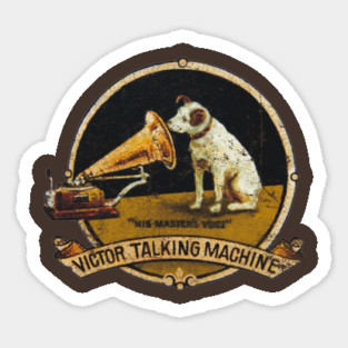 Victor Talking Machine Sticker