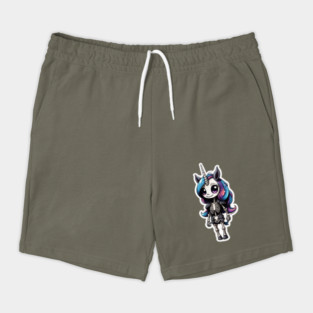 Skeleton Unicorn 2 Shorts