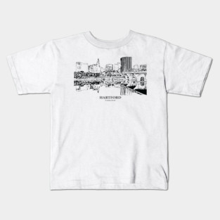 Hartford - Connecticut Kids T-Shirt