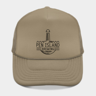Pen Island Brewing Company Wire Frame Logo Hat