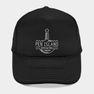 Pen Island Brewing Company Wire Frame Reverse Logo Hat